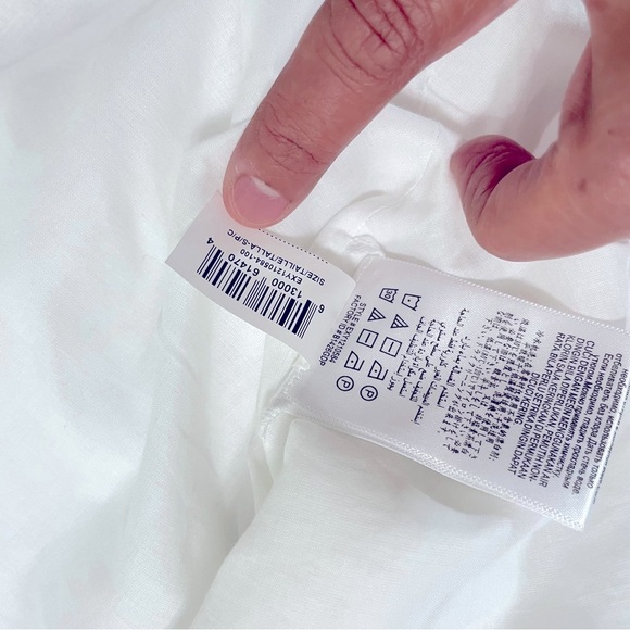 BCBGMAXAZRIA Floral Lace Zip-Front Peplum Top size S - Picture 10 of 13